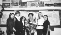 Нина Алексеевна Боровкова со своими учениками