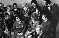 Победители социалистического соревнования, март 1977 г