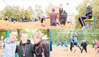 Любительские соревнования по волейболу в микрорайоне ПМК-21, организованные ООО «АВТЕКС-ГРУПП»